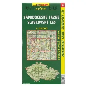 Výhodná Nabídka Mapa SHOCART č.009 Západočeské lázně - turistická 1 : 50 000