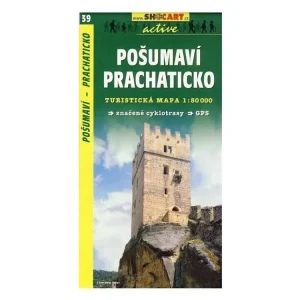 Mapa SHOCART č. 039 Pošumaví, Prachaticko - turistická 1 : 50 000 Zlevněný