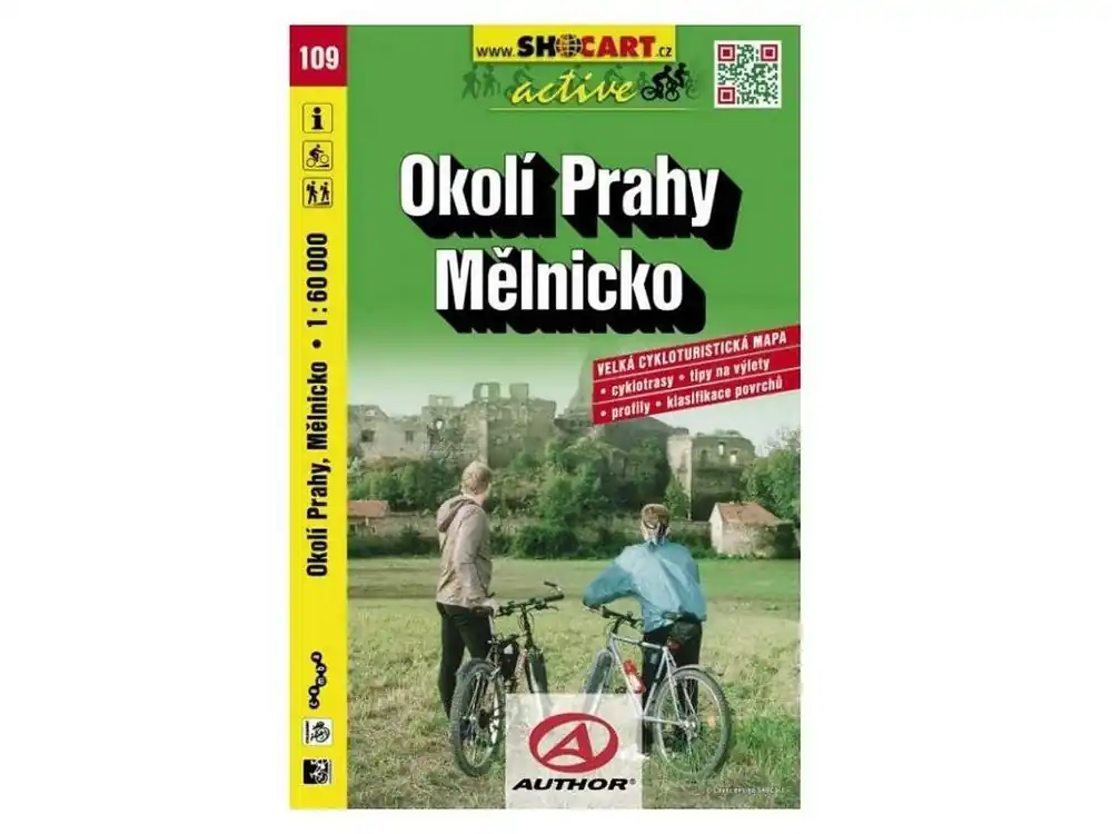 Nakupujte Hned Mapa SHOCART č. 109 Okolí Prahy-Mělnicko - cyklo 1 : 60 000