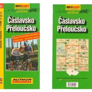 Cenově Výhodný Mapa SHOCART č. 127 Čáslavsko, Přeloučsko - cyklo 1 : 75 000