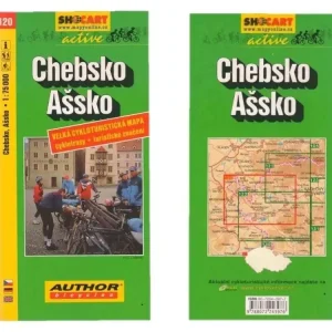 Mapa SHOCART č. 120 Chebsko, Ašsko - cyklo 1 : 75 000 Doprava Zdarma