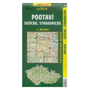 Mapa SHOCART č. 033 Pootaví, Sušicko - turistická 1 : 50 000 Pouze Dnes
