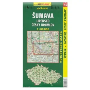 Mapa SHOCART č. 036 Šumava Lipensko - turistická 1 : 50 000 Rychlé Dodání