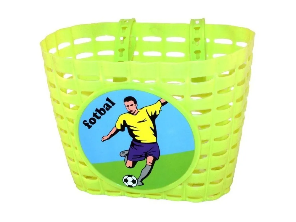 Výhodná Nabídka Košík na řidítka plast dětský zelená
