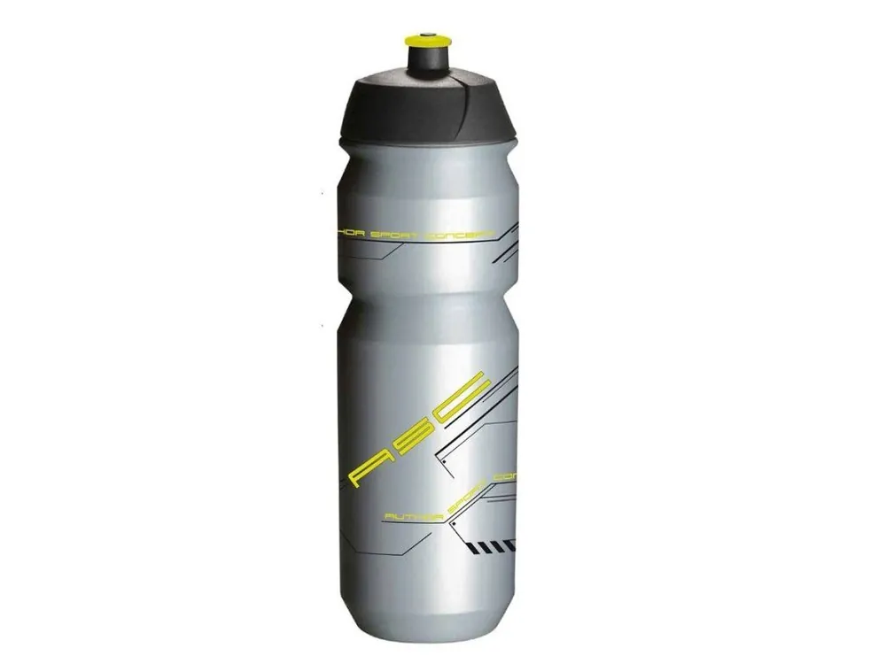 Lahev na kolo AUTHOR ASC Shiva X9 850 ml stříbrná-žlutá neon Finální Výprodej