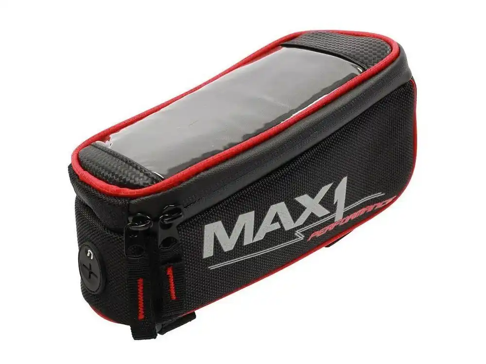 Nejlepší Volba Brašna na rám MAX1 Mobile One reflex červená-černá