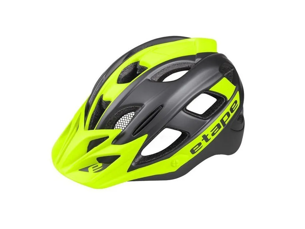 Top Prodej Přilba na kolo ETAPE Hero antracit-žlutá fluo mat