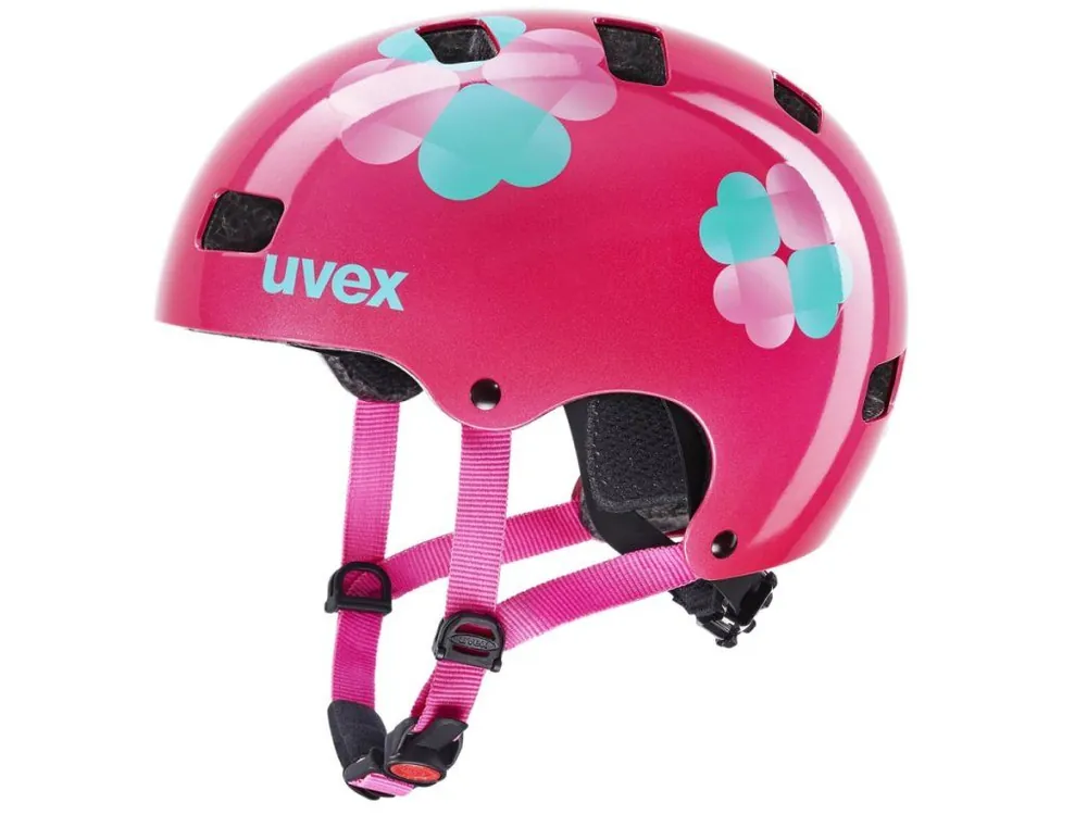 Přilba na kolo UVEX Kid 3 pink flower Novinka