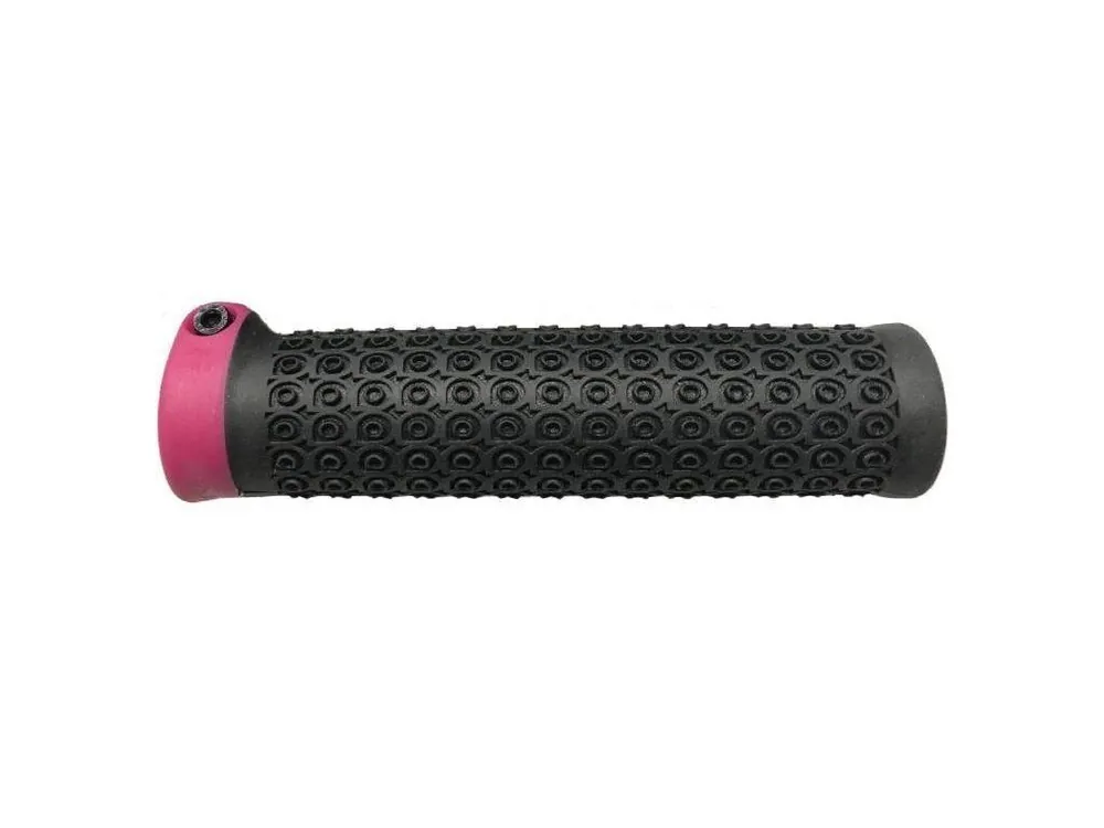 Rukojeti ROCK MACHINE One Plastic lock 130mm černá-růžová Vysoce Kvalitní
