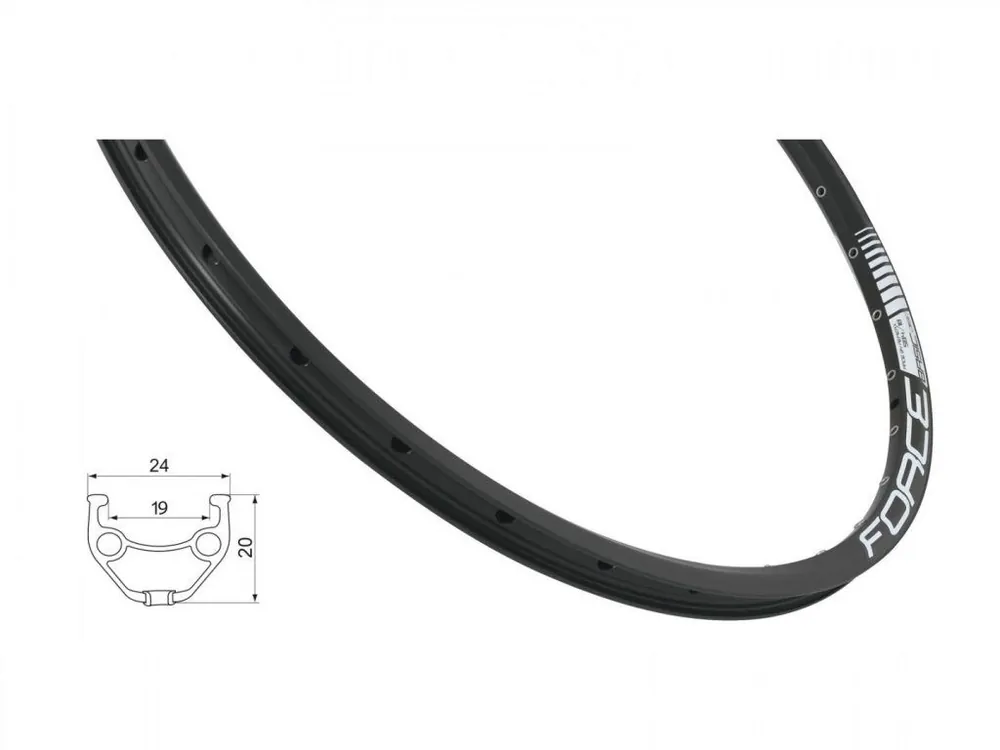 Kup Teď Ráfek 584-19 FORCE Basic disc (36 děr)